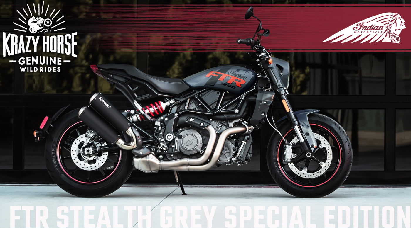 The FTR Stealth Grey Special Edition