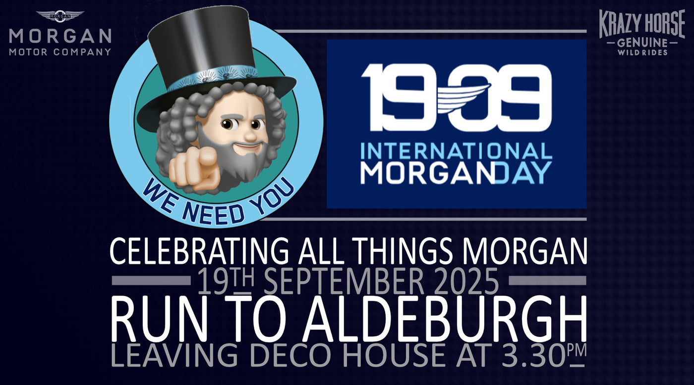International Morgan Day! 19th of September and we need you!