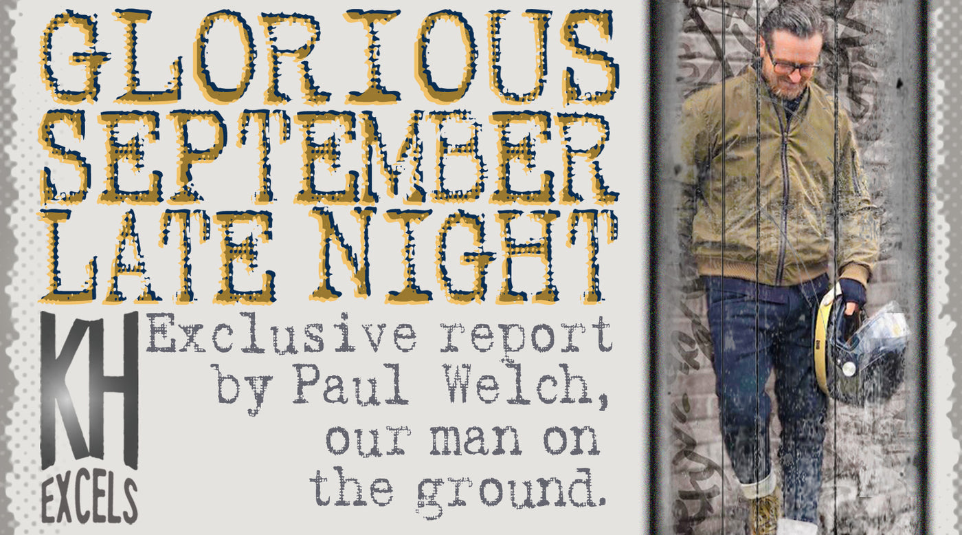 Glorious September Late Night at KH Bury St Edmunds