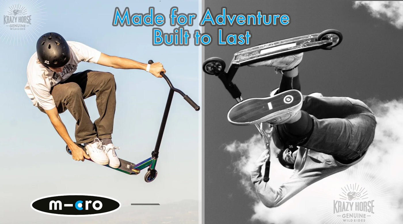 Micro Scooter at Krazy Horse