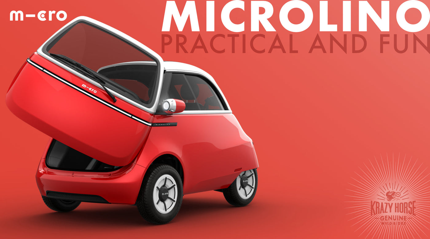 A Microlino for £180 a month* You will always have a smile on your face!