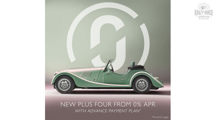 Pure driving joy...Morgan Plus Four - 0% APR with Advance Payment Plan*
