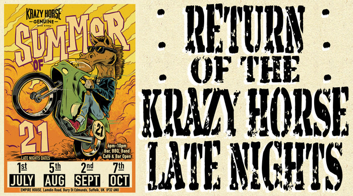 Krazy Horse Late Night in Bury St Edmunds are back!