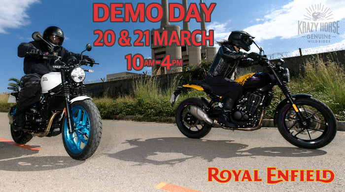 Royal Enfield 2 day demo Event at Krazy Horse Bury St Edmunds! THIS WEEKEND