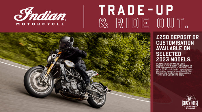Trade Up and Ride Out with Indian Motorcycle!