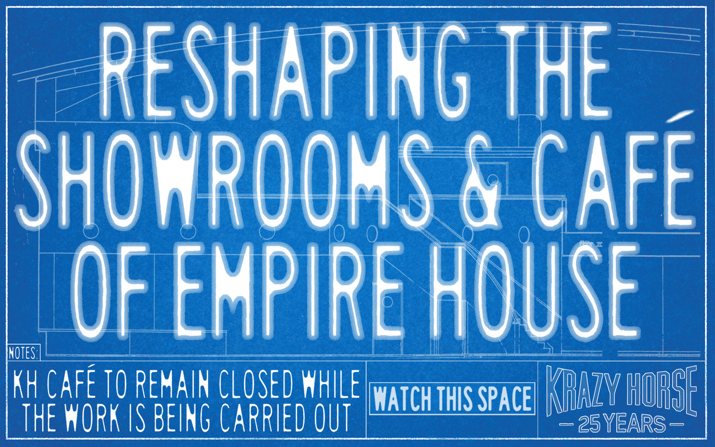 Exciting things are happening at Krazy Horse Bury St Edmunds...Watch this space.