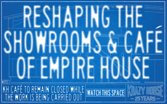 Exciting things are happening at Krazy Horse Bury St Edmunds...Watch this space.