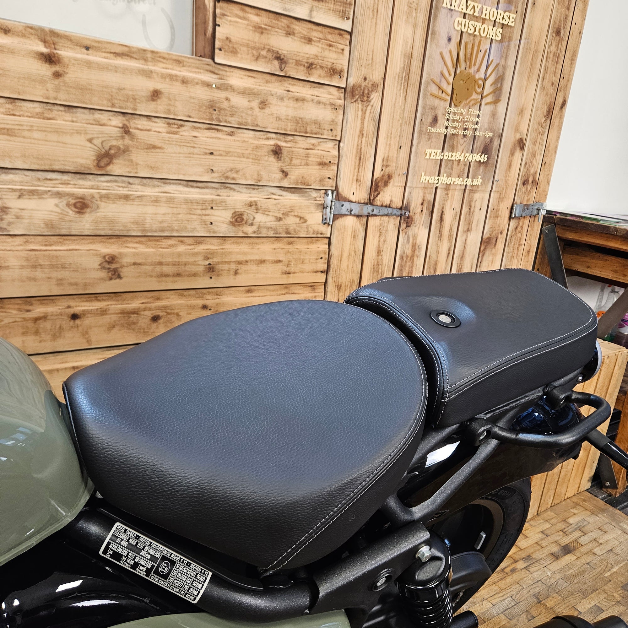 ROYAL ENFIELD SHOTGUN 650 - Green Drill