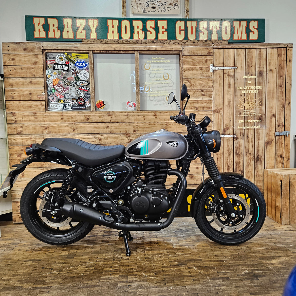 ROYAL ENFIELD HNTR 350 - Dapper Ash - PreRegistered