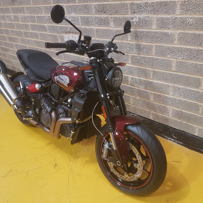 INDIAN FTR S - MAROON METALLIC