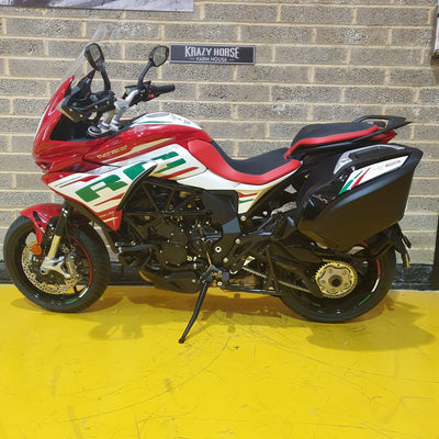 MV AGUSTA TURISMO VELOCE RC SCS - RC PEARL WHITE/ AGO RED/EMERALD GREEN