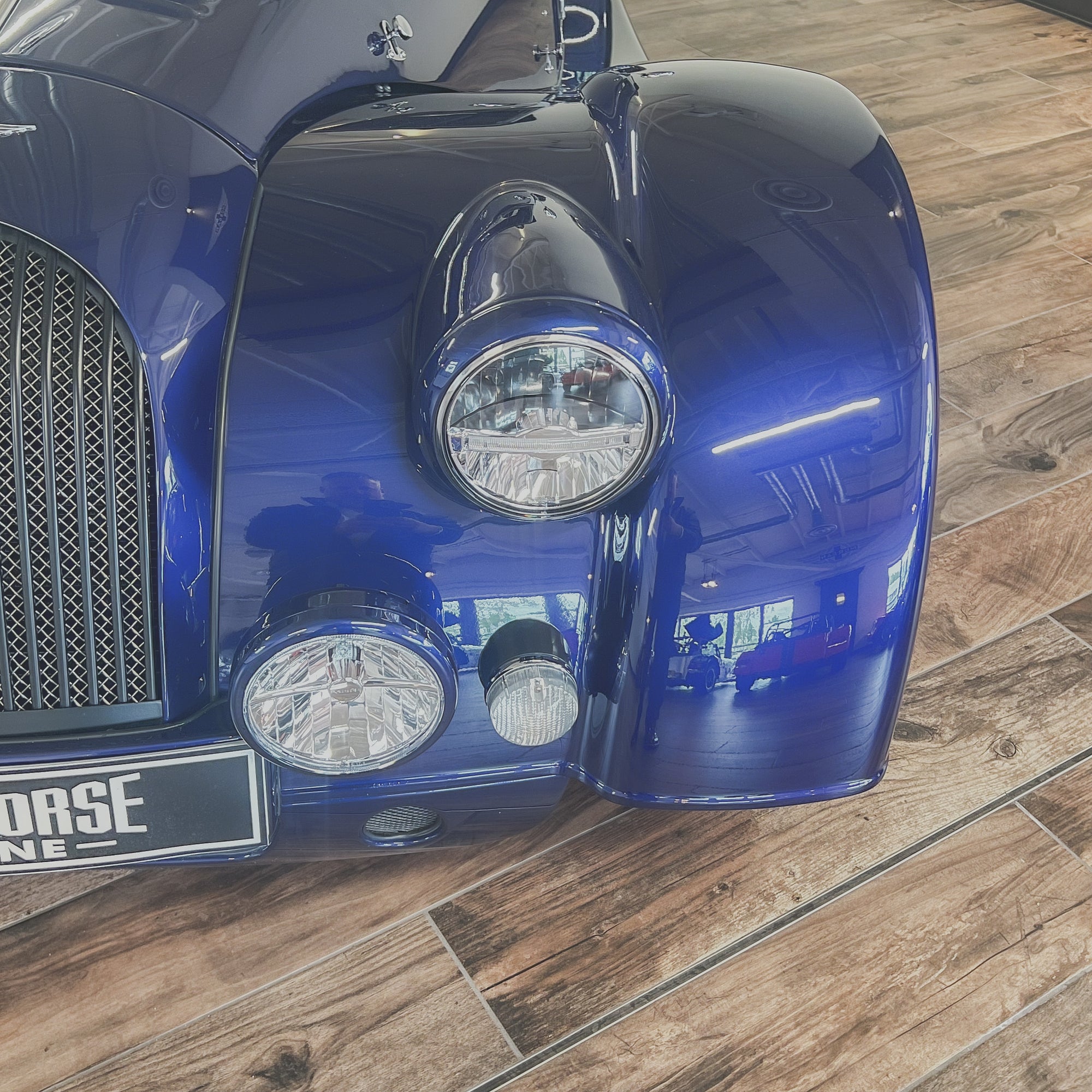 Morgan Plus 8 - Montreal Blue Pearl