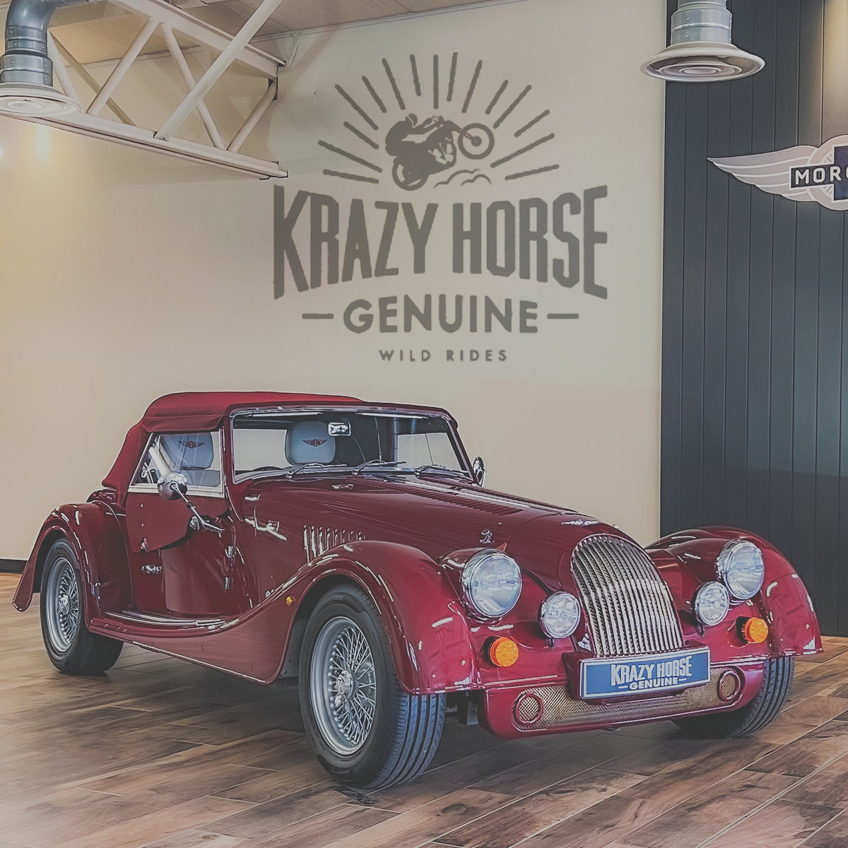 SOLD - Morgan Plus Four - Delage Rouge
