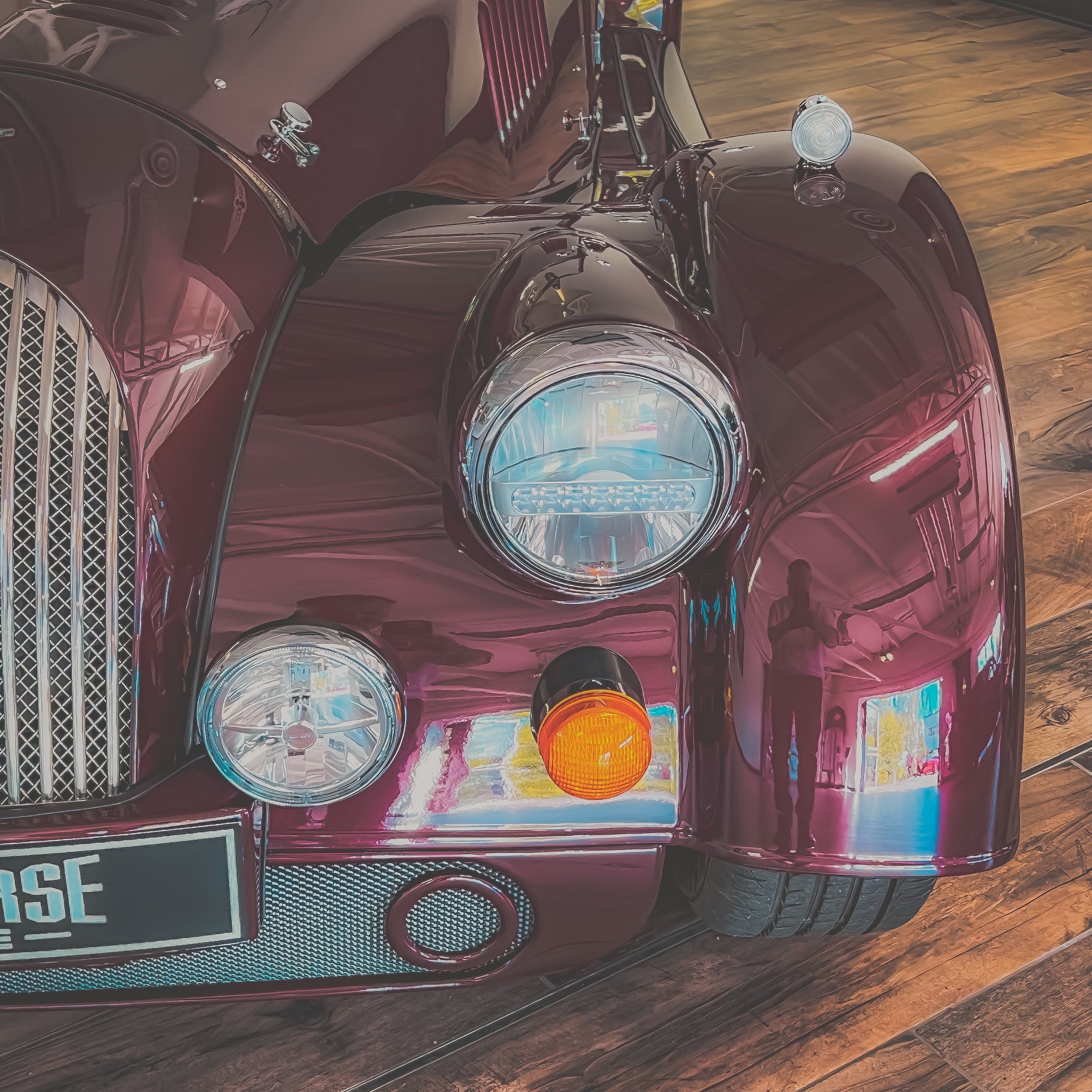 Morgan Plus Four Auto -  Bentley Dark Velvet Pearl