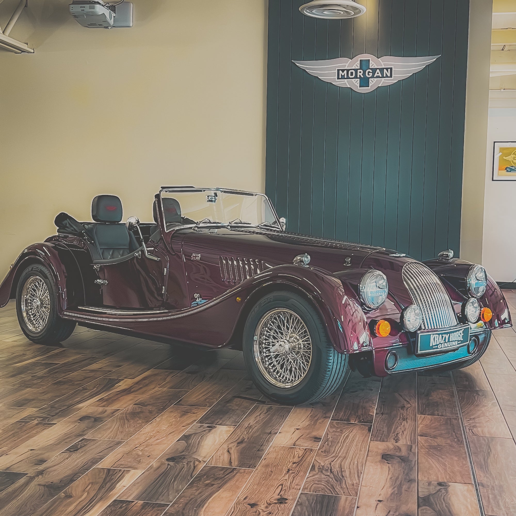 Morgan Plus Four Auto -  Bentley Dark Velvet Pearl