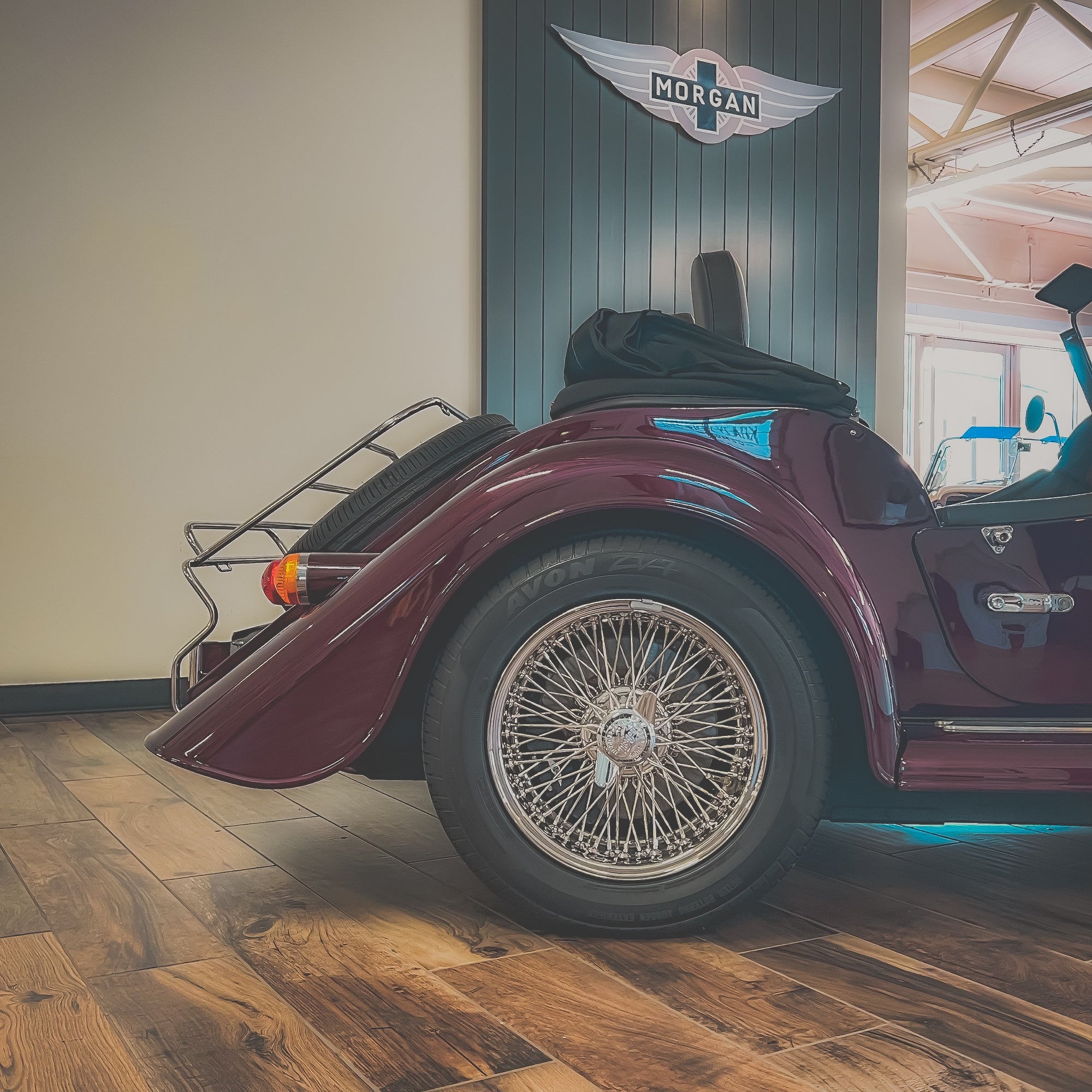 Morgan Plus Four Auto -  Bentley Dark Velvet Pearl