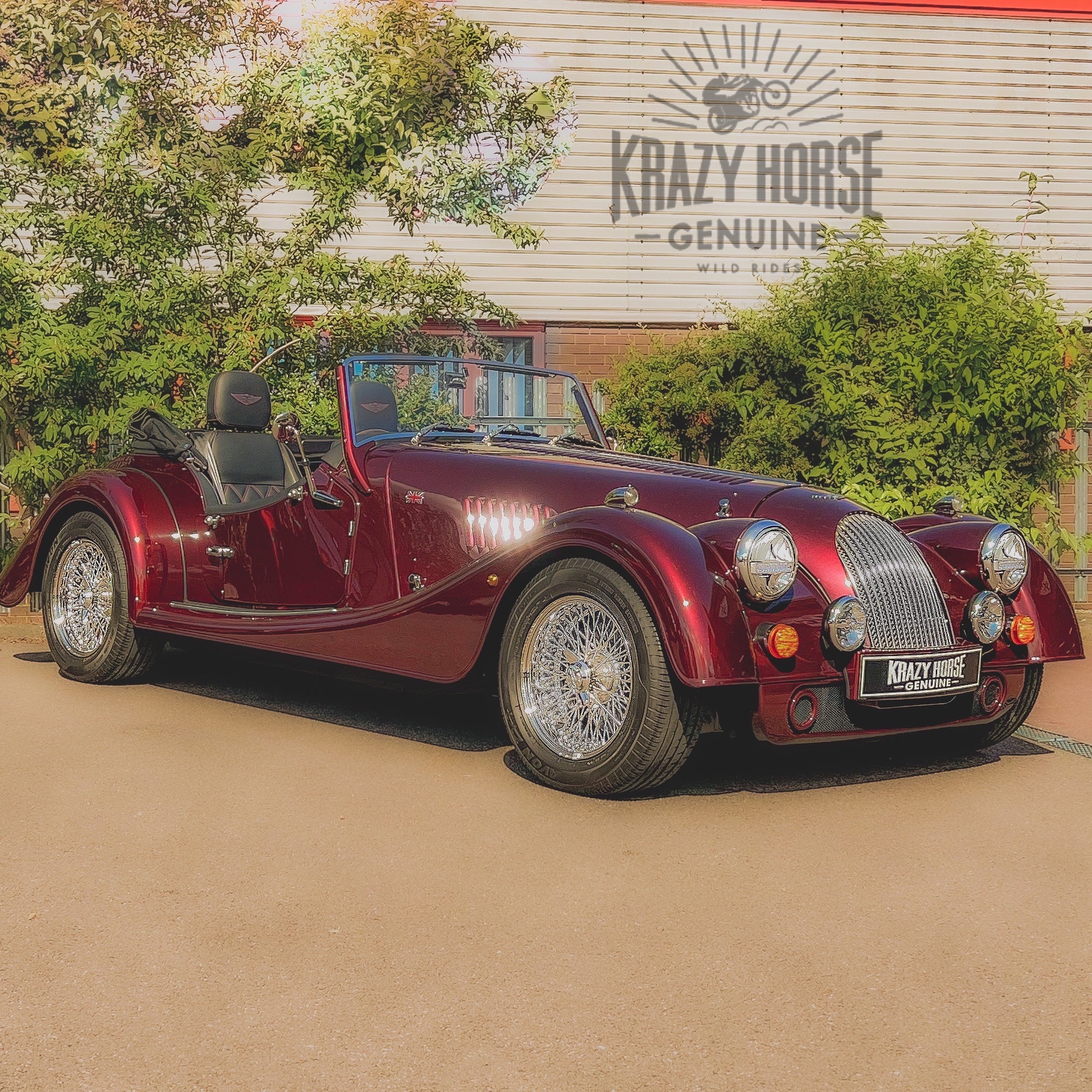 Morgan Plus Four Auto -  Bentley Dark Velvet Pearl