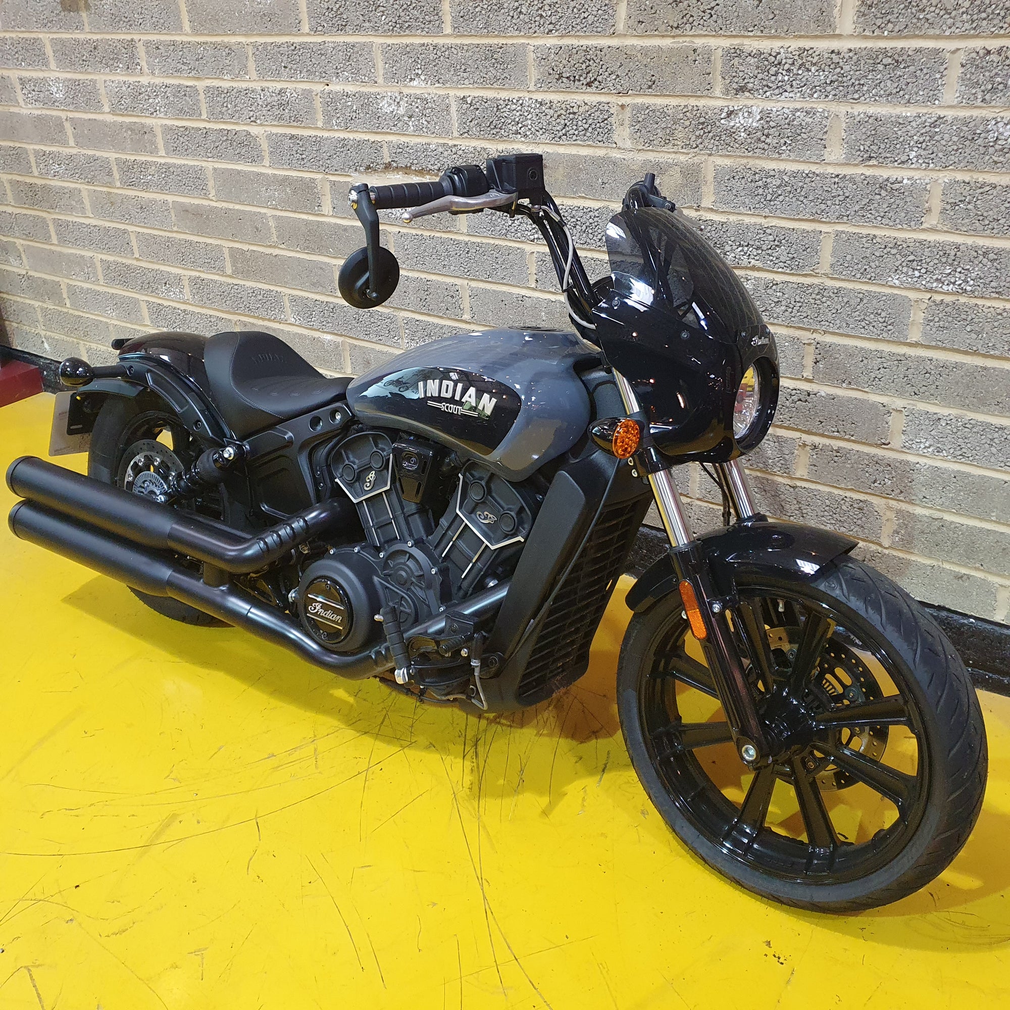 Indian  Scout Rogue - Stealth Grey - PreLoved