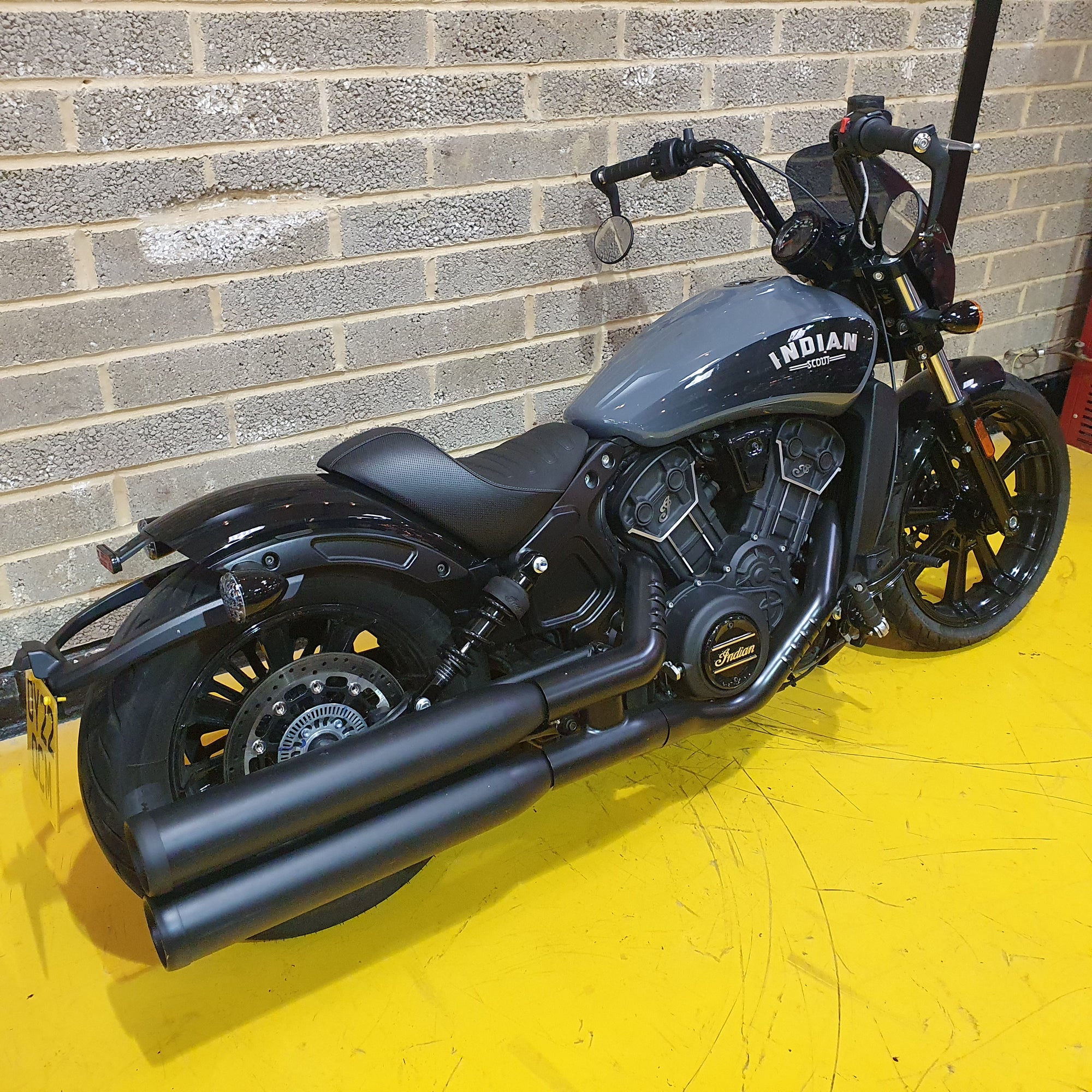 Indian  Scout Rogue - Stealth Grey - PreLoved