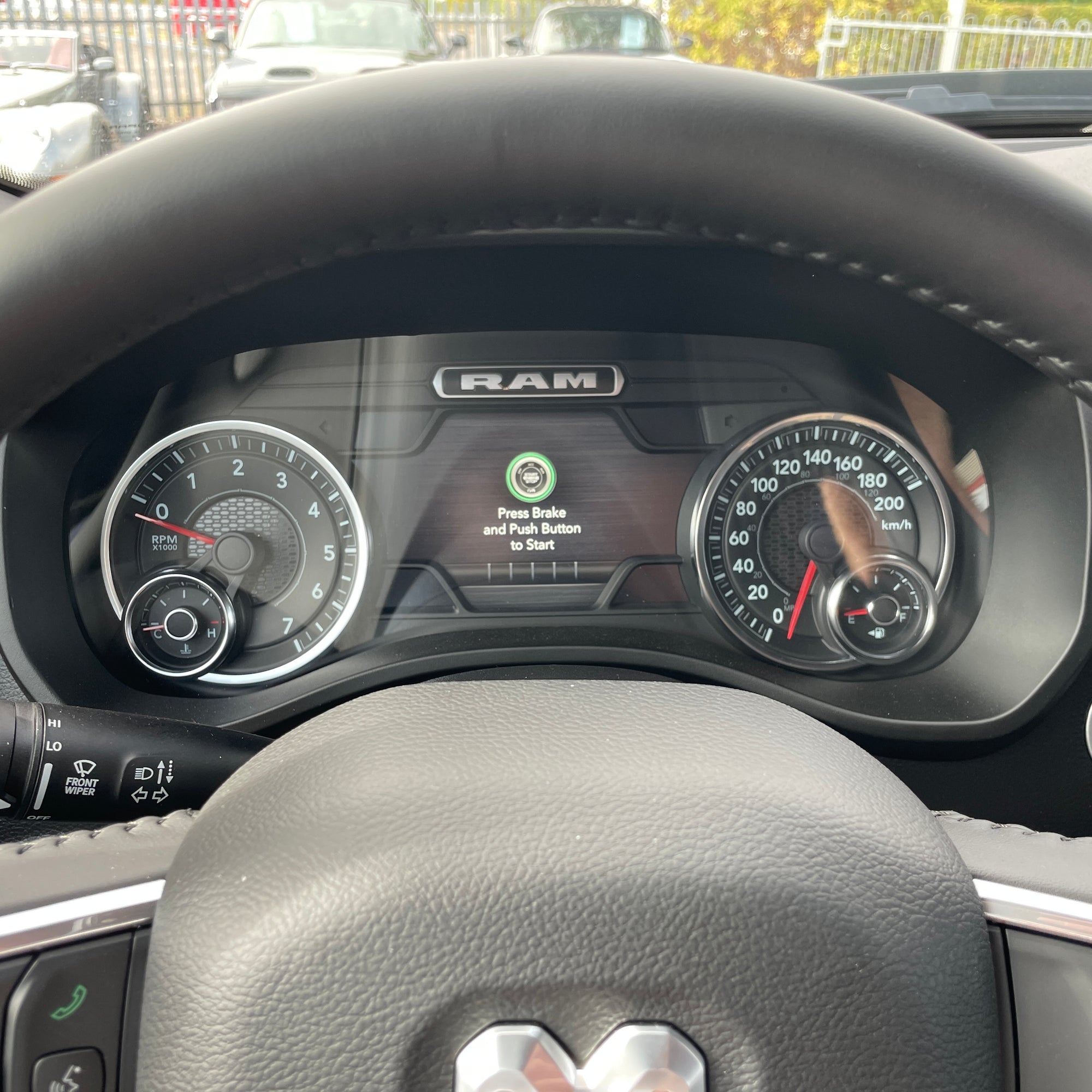 2023 RAM 1500 LARAMIE SPORT CREW CAB - GRANITE CRYSTAL WITH BLACK