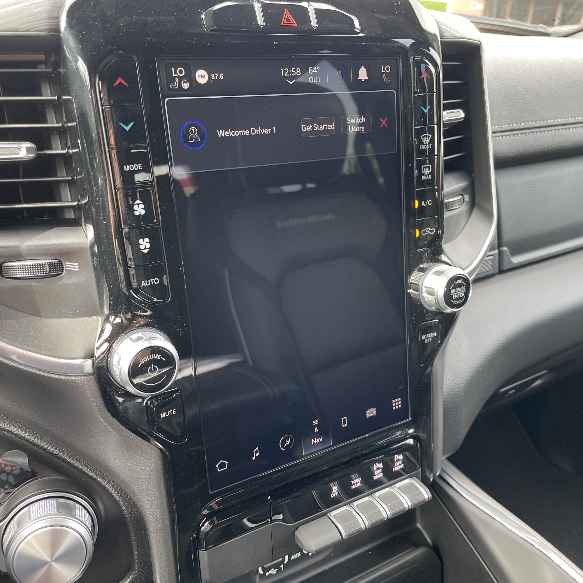 2023 RAM 1500 LARAMIE SPORT CREW CAB - GRANITE CRYSTAL WITH BLACK