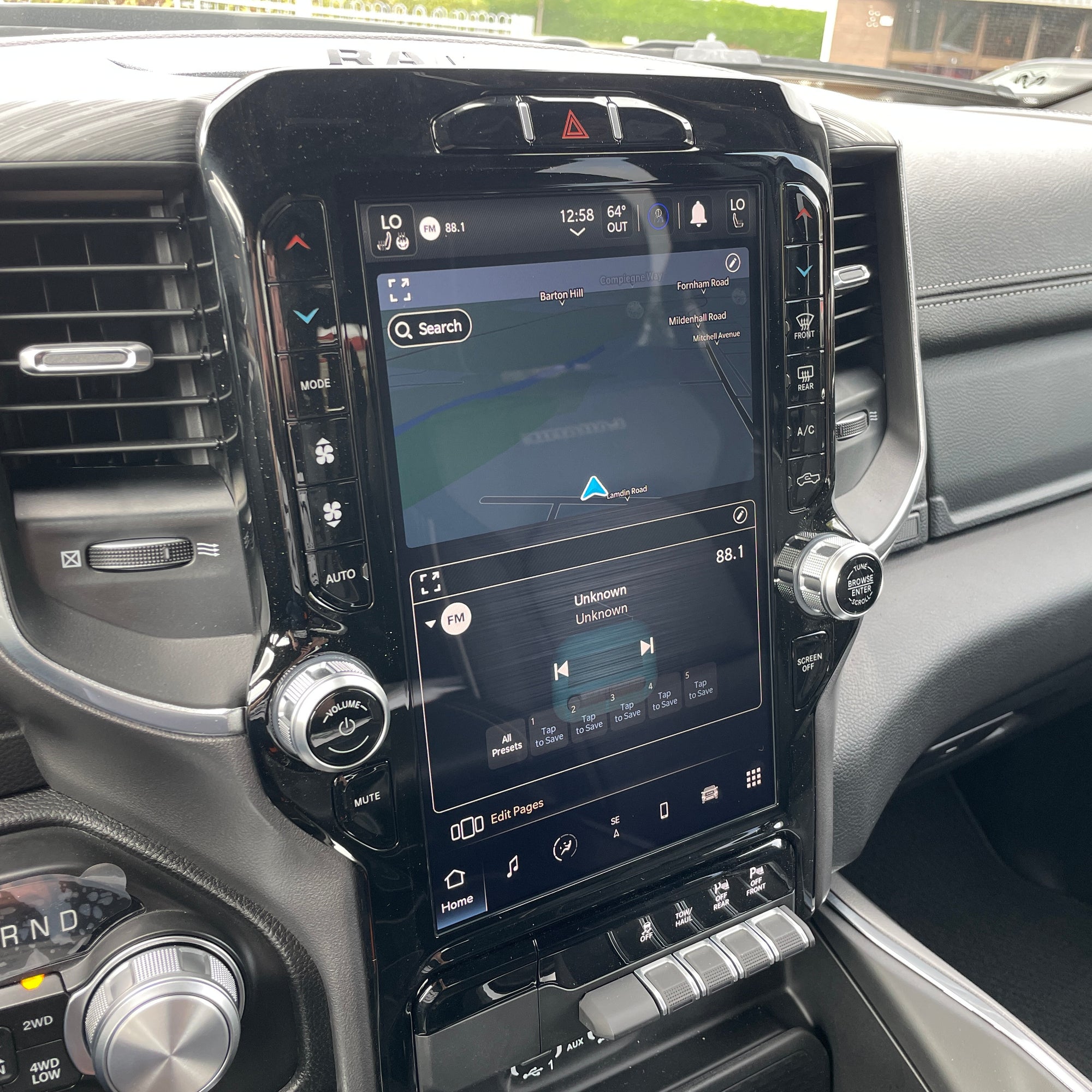 2023 RAM 1500 LARAMIE SPORT CREW CAB - GRANITE CRYSTAL WITH BLACK