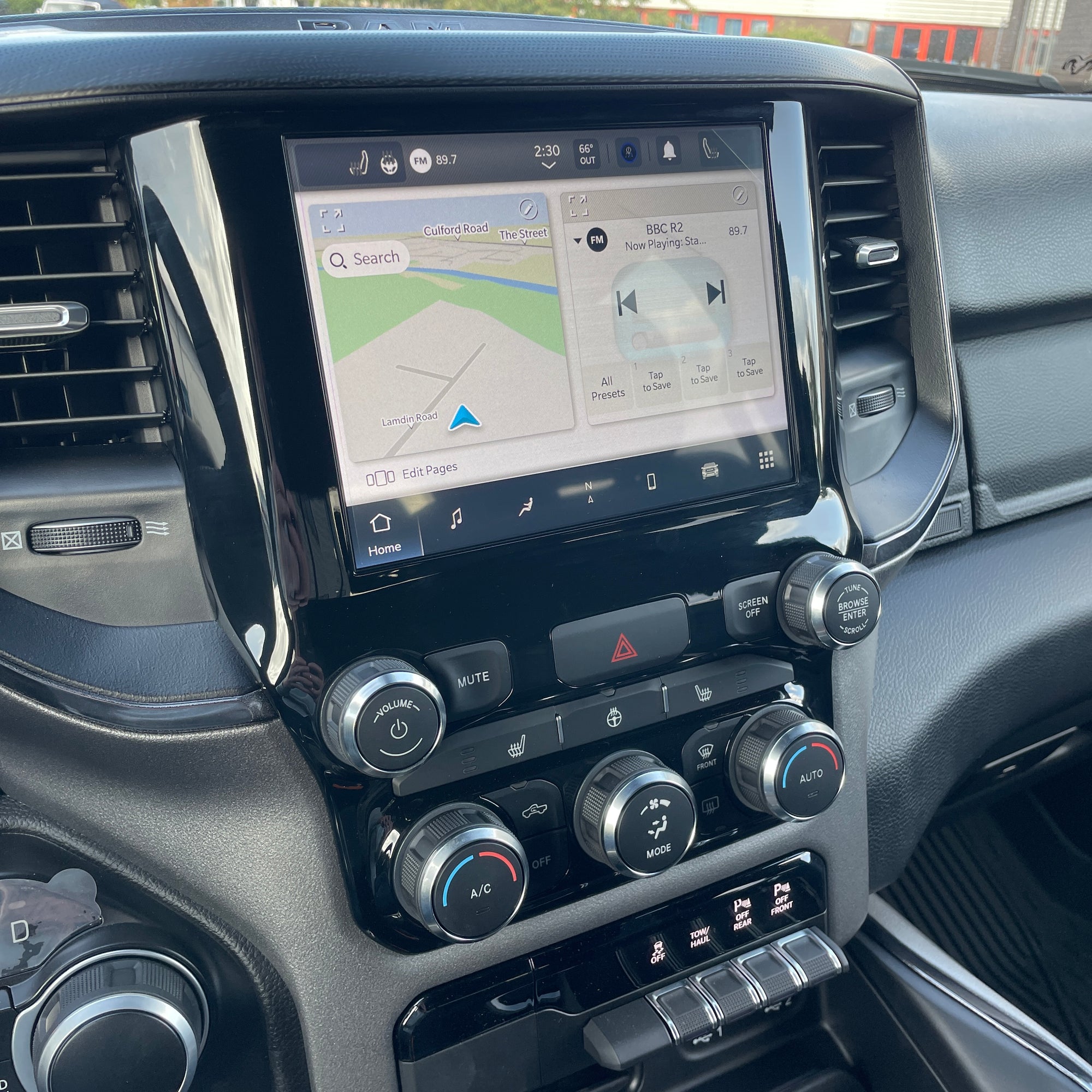 2023 RAM 1500 BIGHORN BUILT-TO-SERVE CREW CAB - HYDRO BLUE WITH BLACK