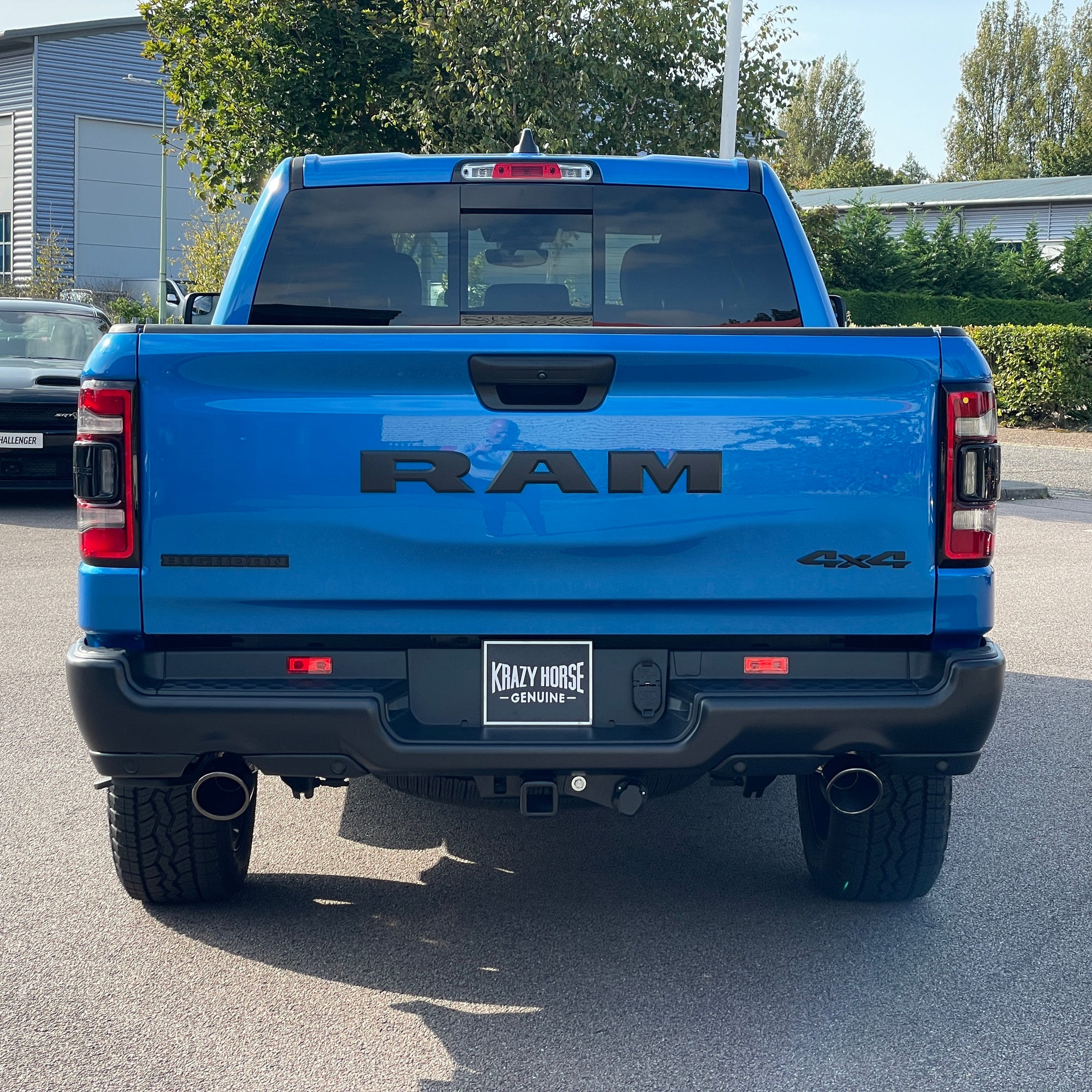 2023 RAM 1500 BIGHORN BUILT-TO-SERVE CREW CAB - HYDRO BLUE WITH BLACK