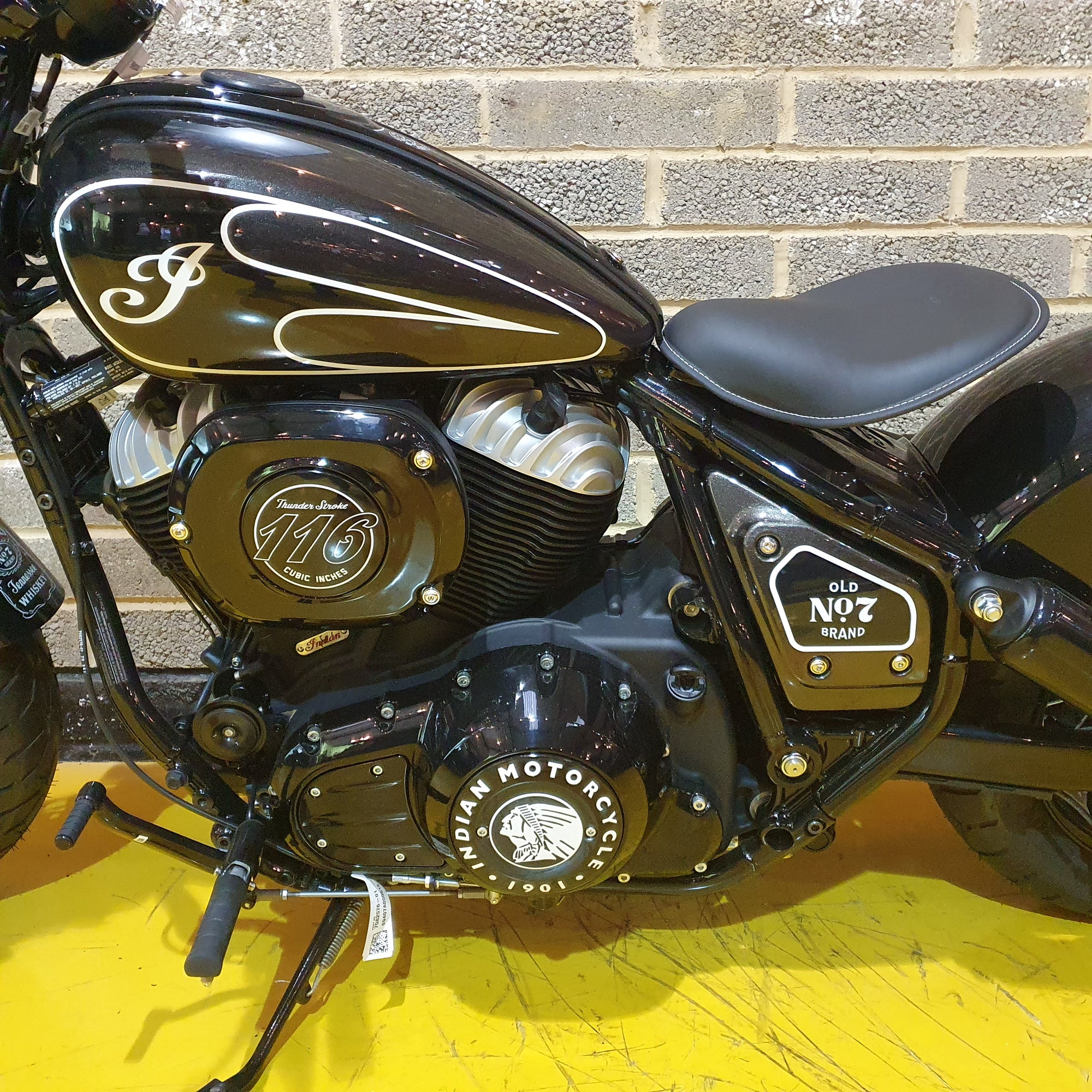 Jack Daniel’s Limited Edition Indian Chief Bobber Dark Horse