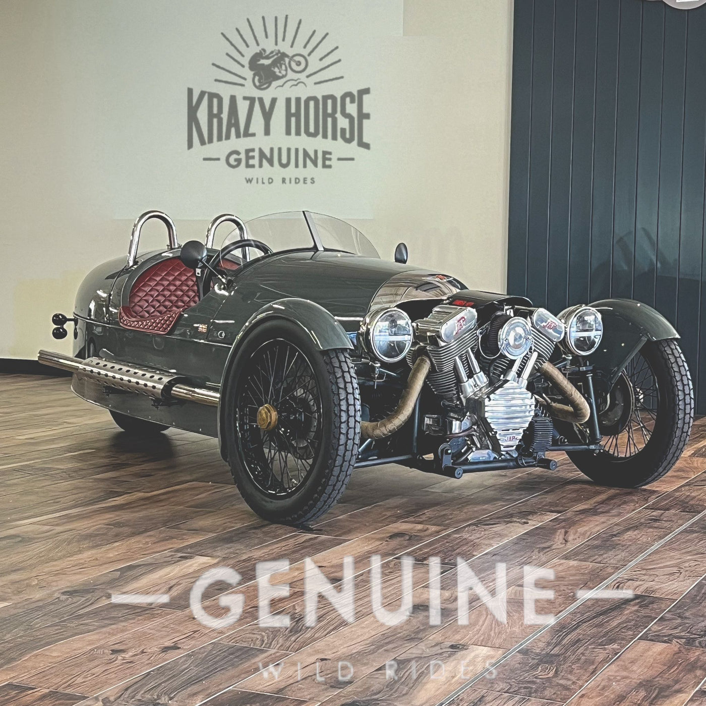 Morgan 3 Wheeler Sport Grey