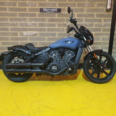 Indian Scout Rogue - Blue Storm - Ex-Demonstrator - PreLoved