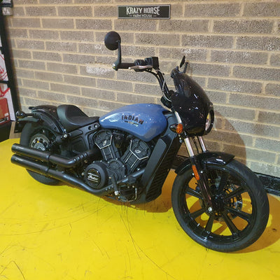 Indian Scout Rogue - Blue Storm - Ex-Demonstrator - PreLoved