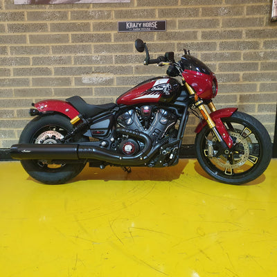 2025 Indian Scout 101 - Sunset Red Metallic