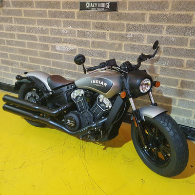 Indian 24 Scout Bobber - Quartz Silver Smoke