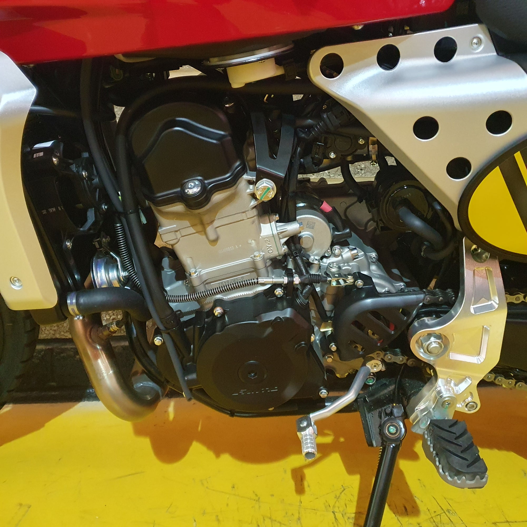 2024 Caballero Scrambler 500 - Red