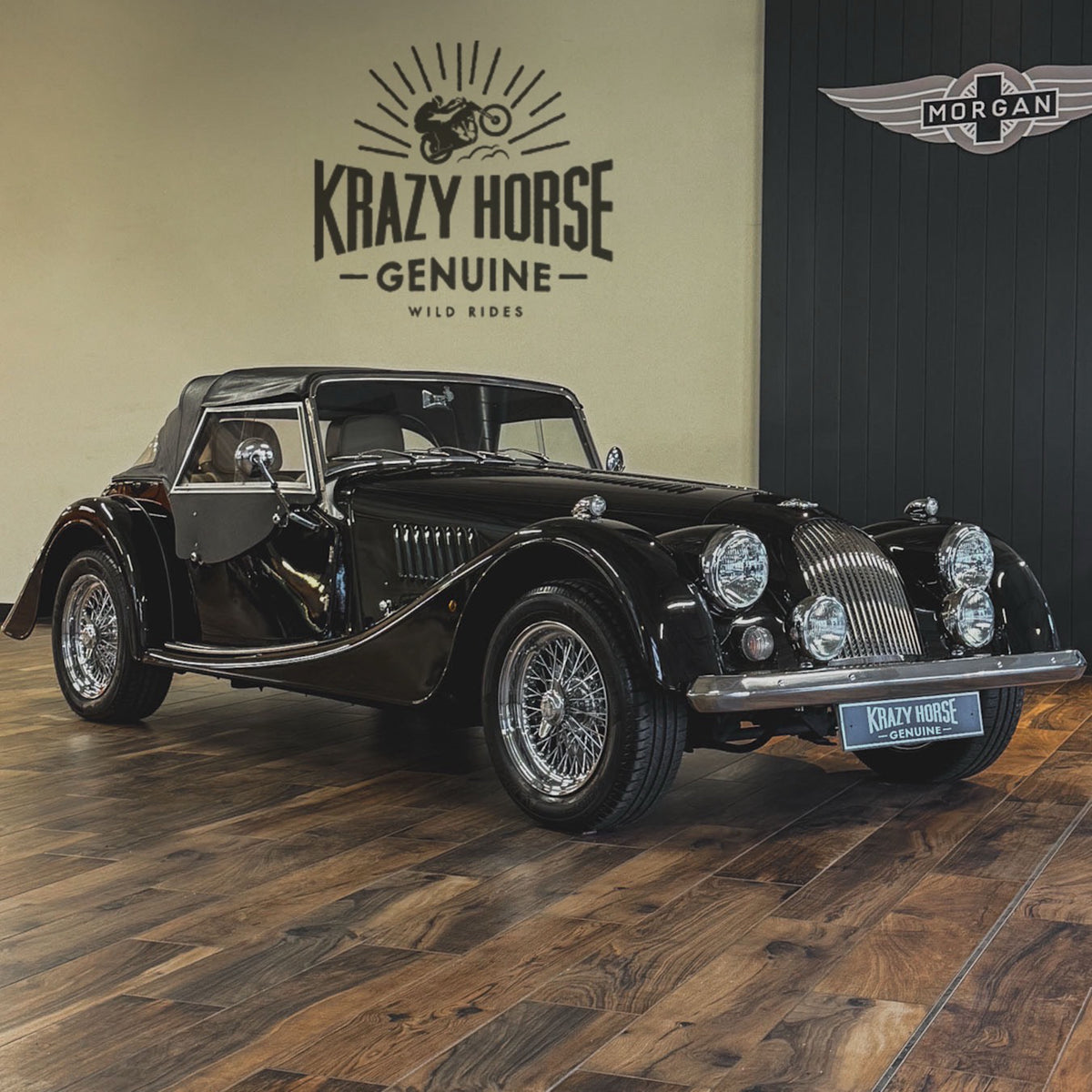 SOLD - Morgan 4/4 Ford 1.8 Twin Cam Zetec - Morgan Sport Black