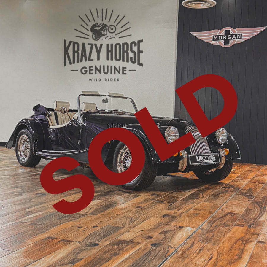 SOLD - Morgan Plus 4 Ford 2.0 duratech - Ferrari Midnight Blue
