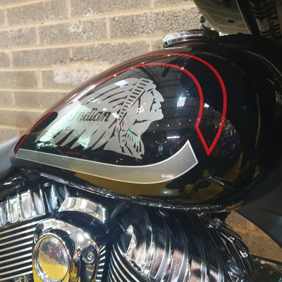 Indian Chieftain Limited - Thunder Black with Graphics - Preloved