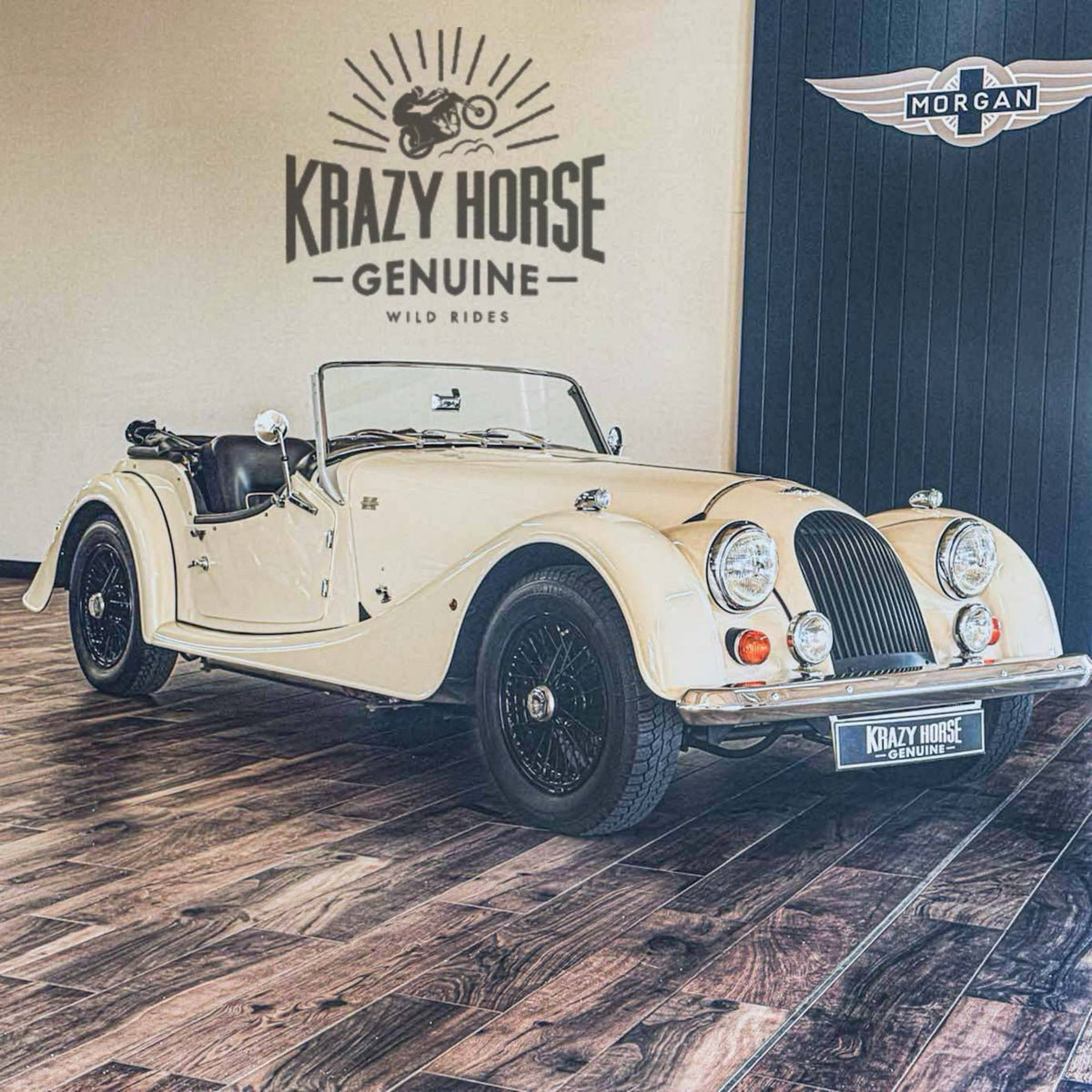 SOLD - Morgan 4/4 Ford 1.8 Twin Cam Zetec - Whitehall Cream
