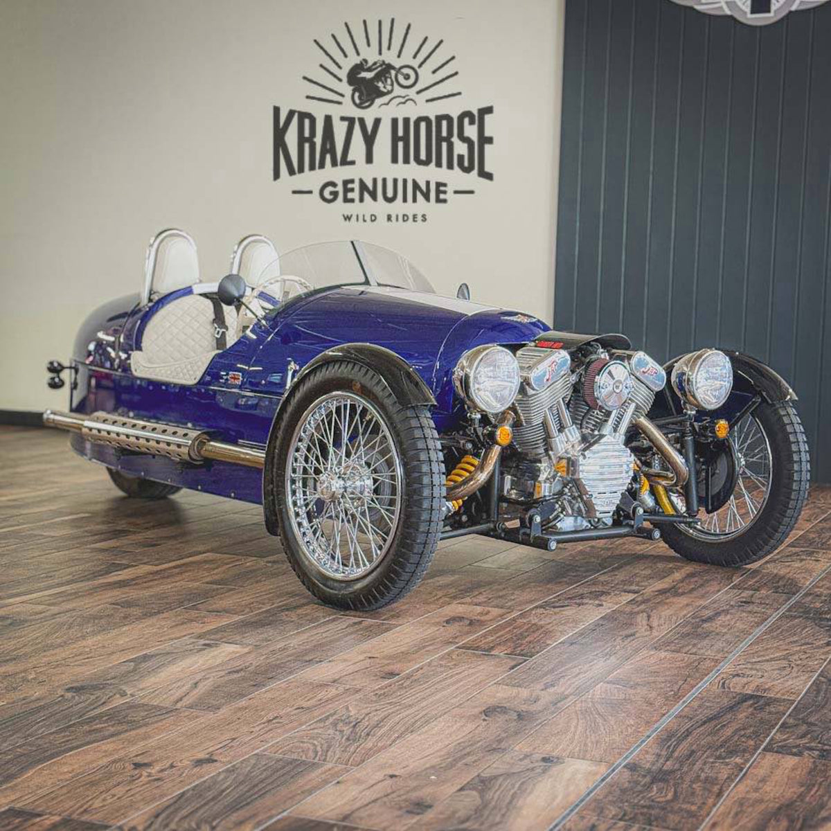 SOLD - Morgan 3 Wheeler - Performance Blue