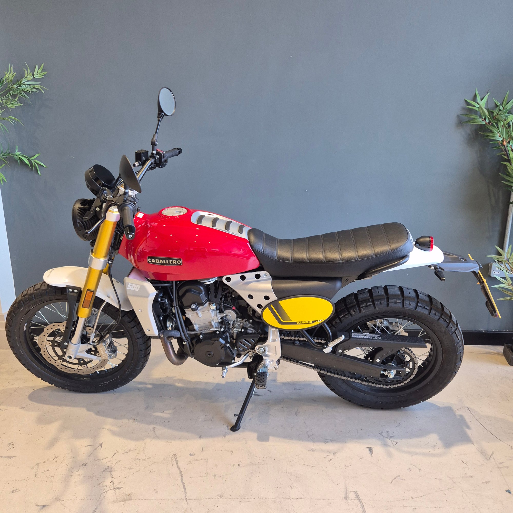 Fantic Caballero 500 Scrambler - Red - PreLoved
