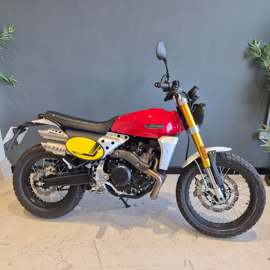 Fantic Caballero 500 Scrambler - Red - PreLoved