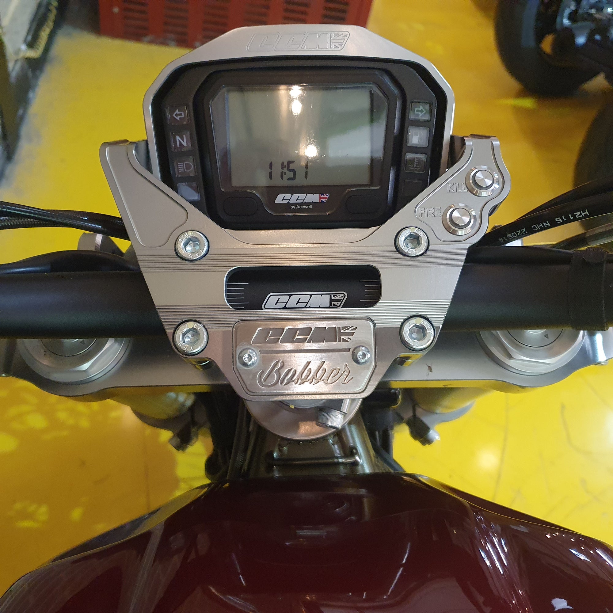 CCM Spitfire Bobber - Ox Blood Red - PreLoved