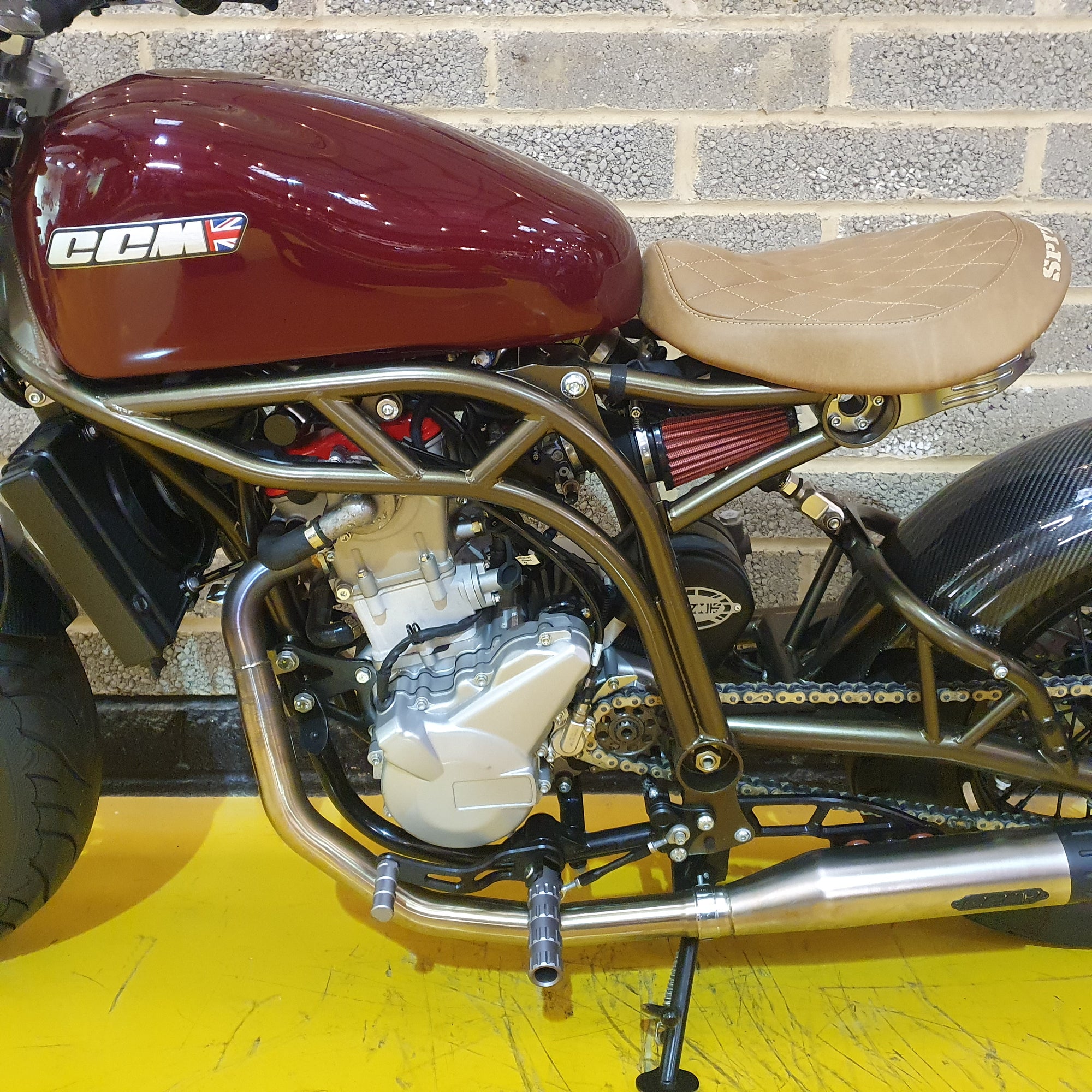 CCM Spitfire Bobber - Ox Blood Red - PreLoved