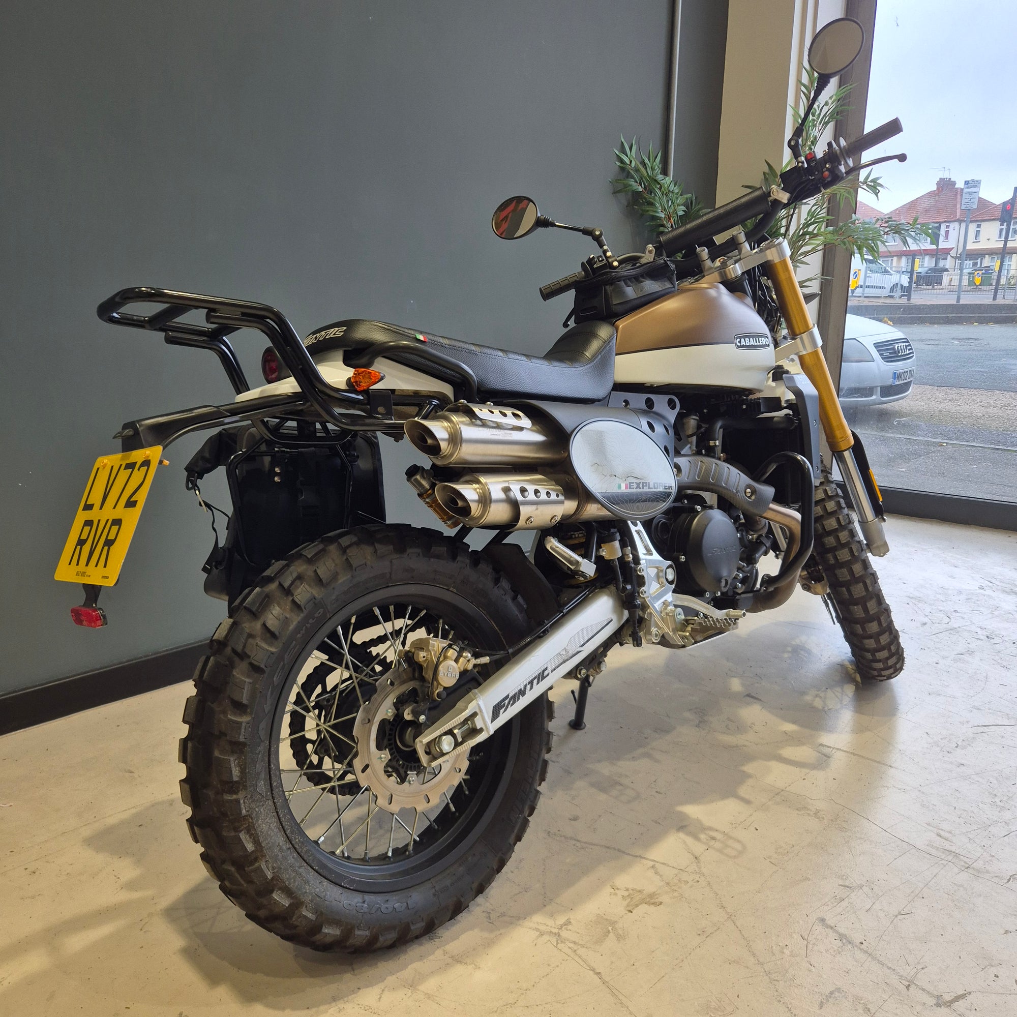 Fantic Caballero 500 Rally Explorer -  White/Bronze - PreLoved