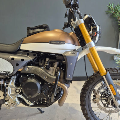 Fantic Caballero 500 Rally Explorer -  White/Bronze - PreLoved