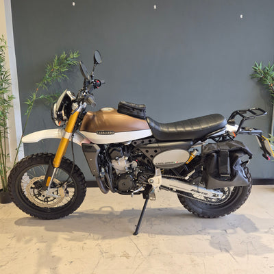 Fantic Caballero 500 Rally Explorer -  White/Bronze - PreLoved