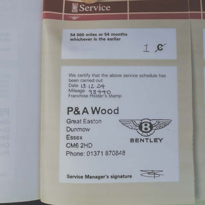 1993 Bentley Continental R - Royal Blue