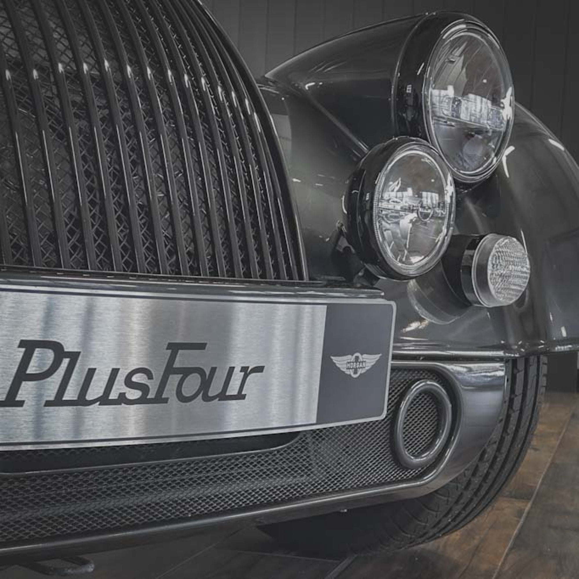Morgan Plus Four Auto - Morgan Dark Silver Metallic