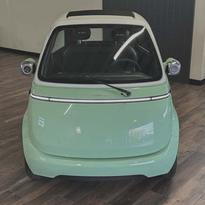 Microlino - Two Tone Paint option - Paris Mint and White